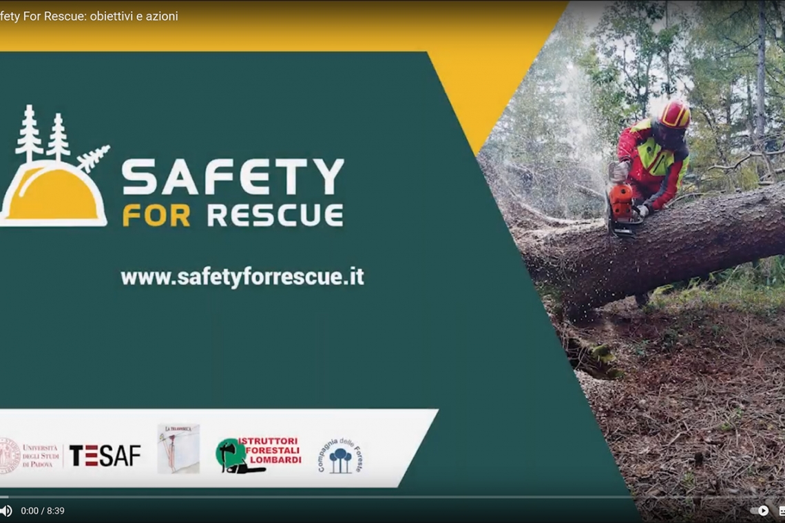 Video del progetto SAFETYforRESCUE