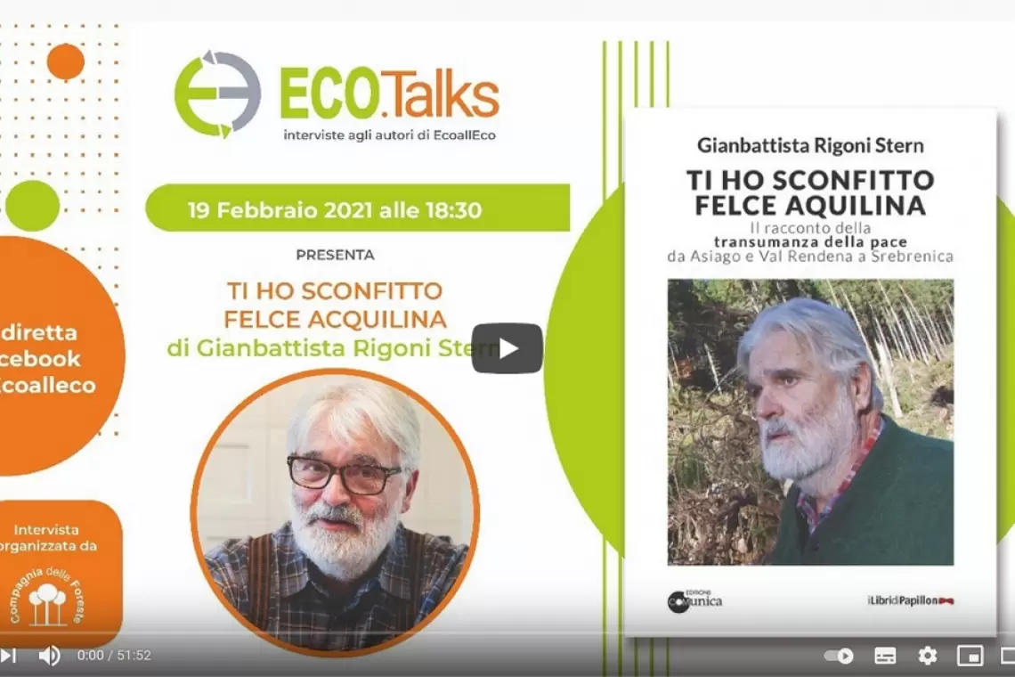 Disponibile il video di Eco.Talks con Gianbattista Rigoni Stern
