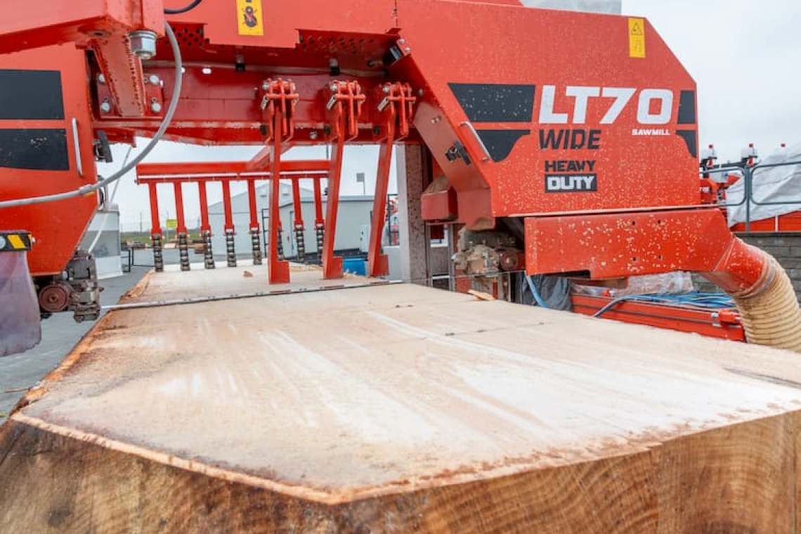 Wood-Mizer lancia la segatronchi LT70 HEAVY-DUTY