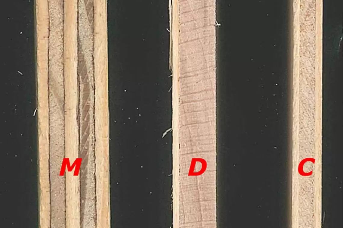 Pannelli di legno decompensato