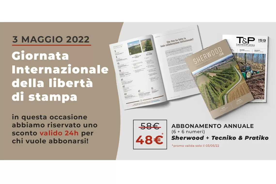 Abbonati a Sherwood e Tecniko &amp; Pratiko a prezzo scontato!