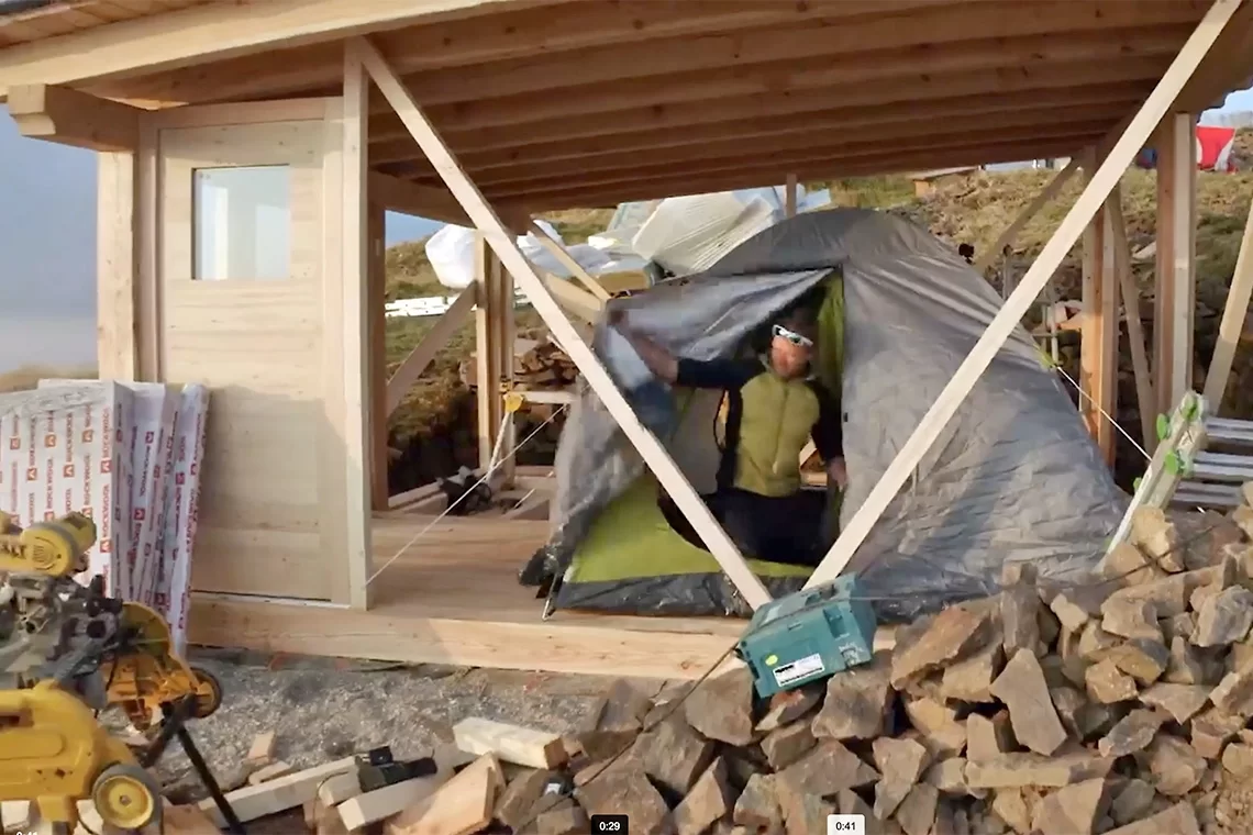 Bioedilizia e legno protagonisti in TV