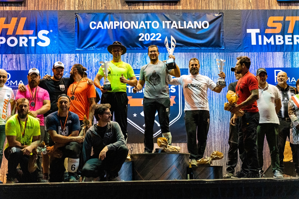 I risultati del campionato italiano Stihl Timbersports 