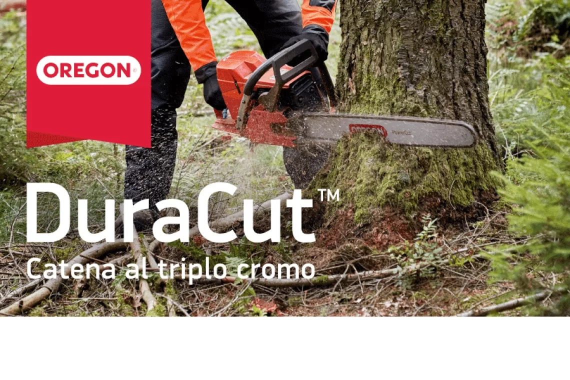 Oregon DuraCut™: catena per motosega al triplo cromo