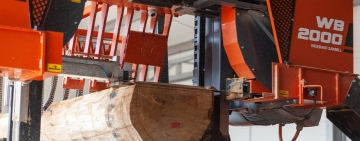 Video: la segatronchi industriale Wood-Mizer WB2000 in una moderna segheria in Polonia