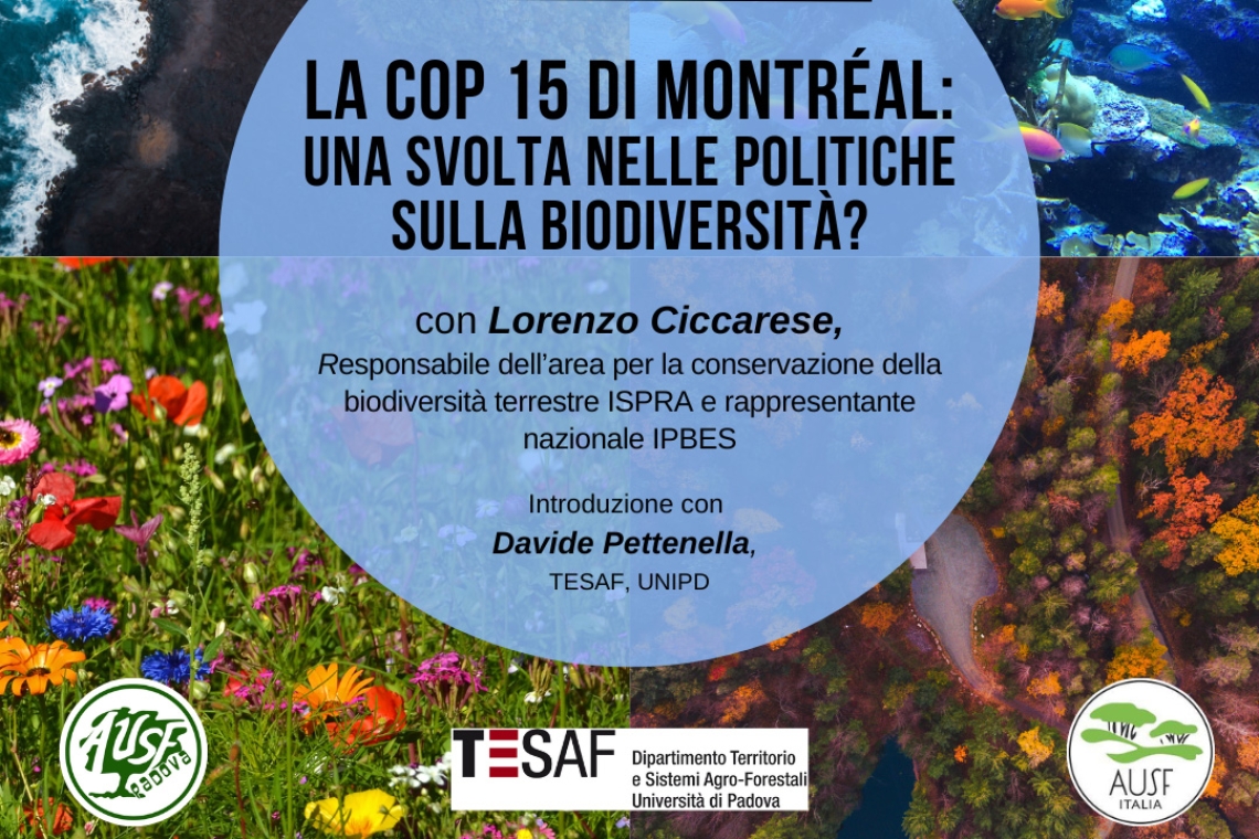 COP 15 di Montreal: una svolta nelle politiche sulla biodiversità?