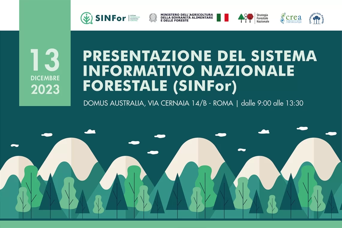Presentazione del Sistema Informativo Forestale Nazionale