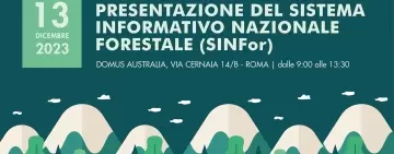 Presentazione del Sistema Informativo Forestale Nazionale