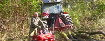 L’ausilio del “Piccino” nell’esbosco con verricello