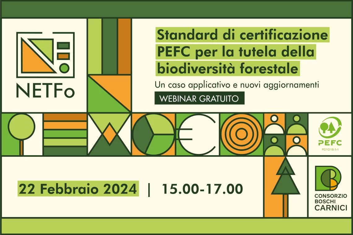 Standard di certificazione PEFC per la tutela della biodiversità forestale: la registrazione del webinar NETFo