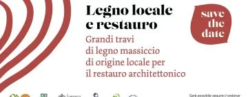 Webinar legno locale e restauro
