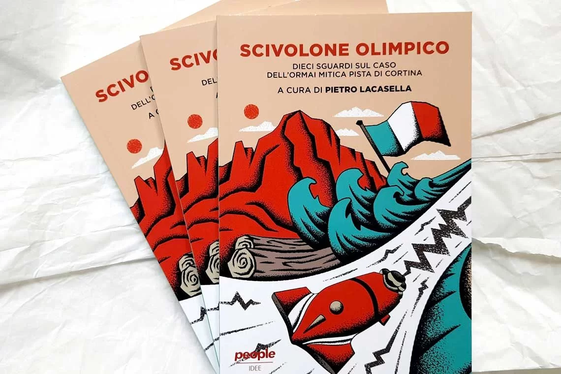 Scivolone olimpico: in libreria un “instant book” sul caso della pista da bob di Cortina, con un saggio sul taglio dei larici