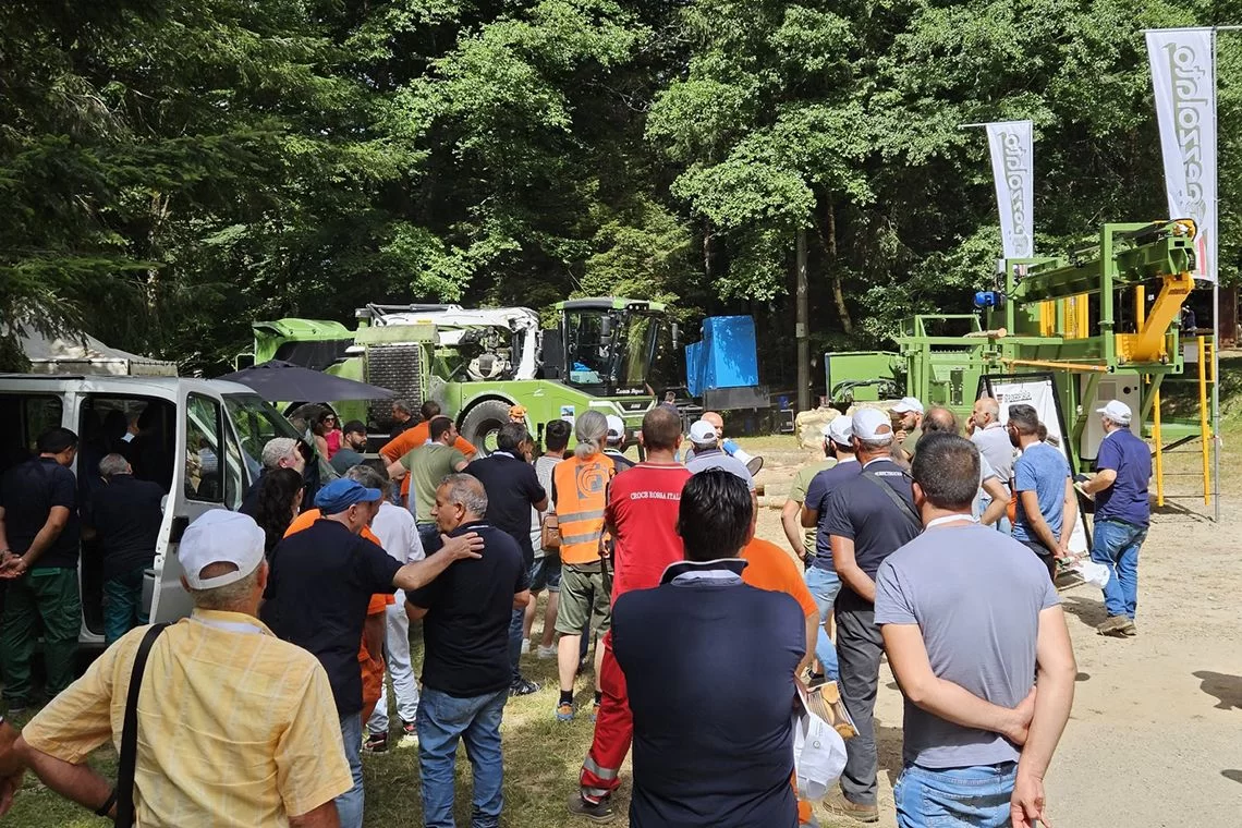 Dimostrazione Internazionale di Macchine e Attrezzature Forestali