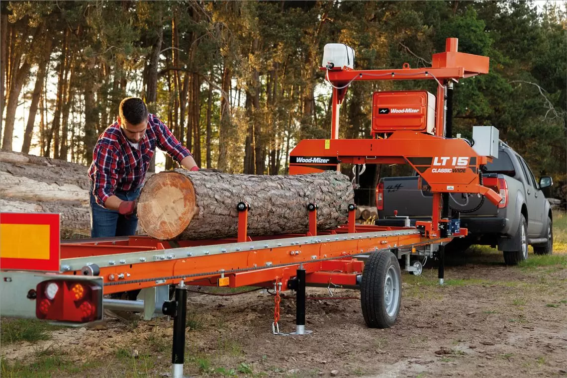 Nuova segheria a batteria Woodmizer