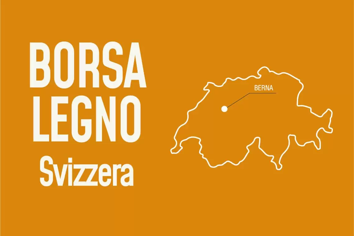 Borsa Legno: prezzi del legname in Svizzera