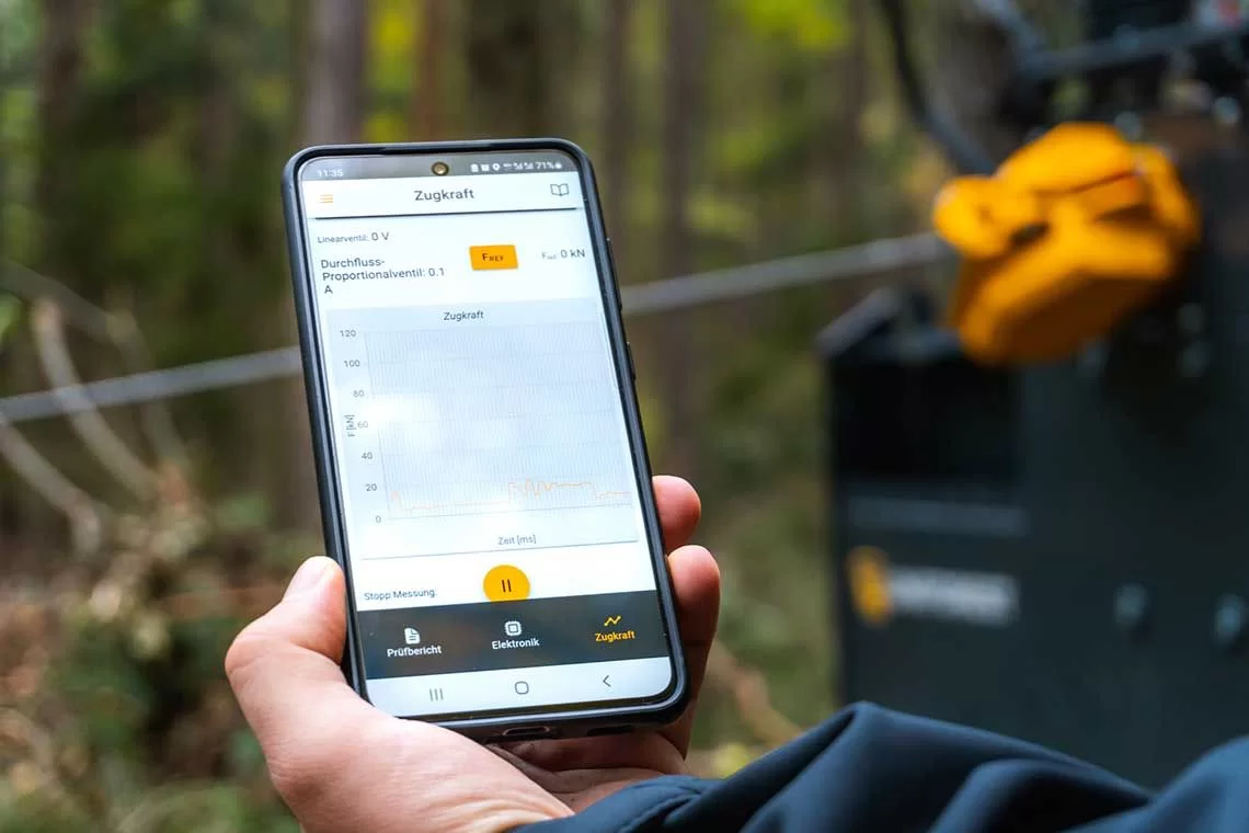 App Uniforest Connect: gestire e monitorare in modo efficace i propri verricelli forestali