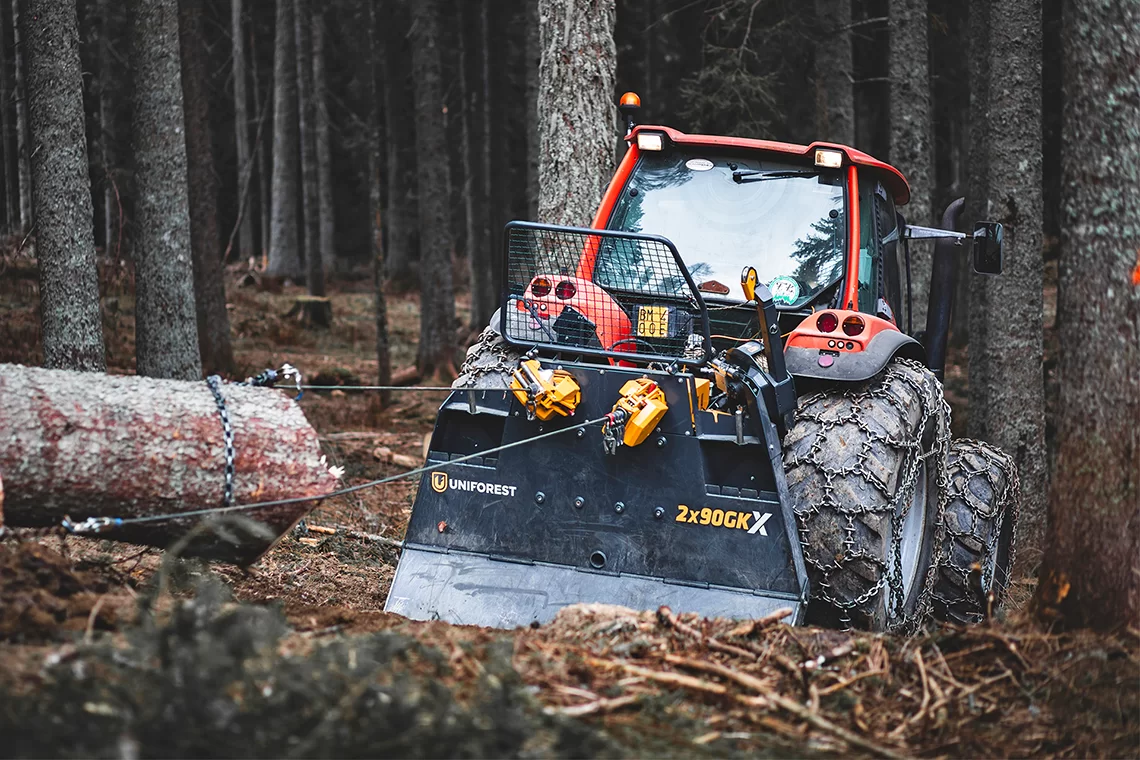 Nuova linea di verricelli Uniforest con freno progressivo
