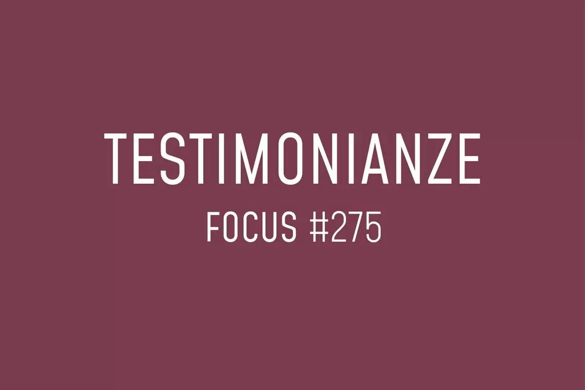 Testimonianze: sette attività e un filo conduttore