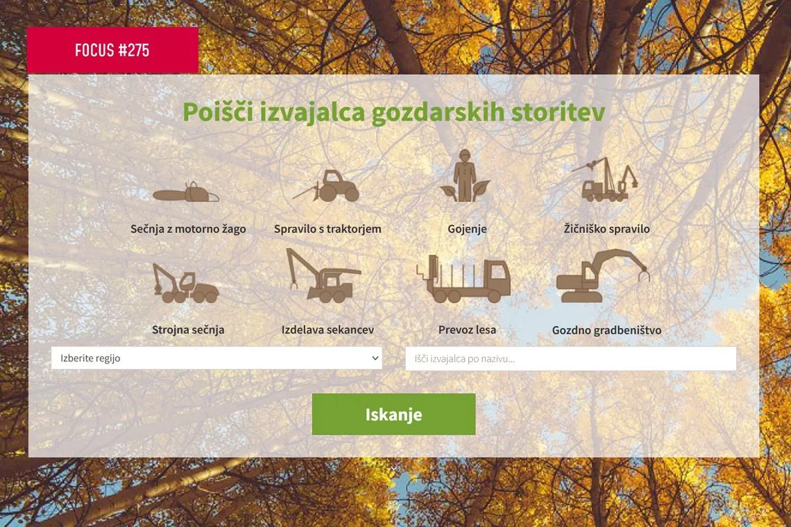 MojGozdar: digitalizzare la filiera foresta-legno slovena