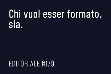 Chi vuol esser formato, sia