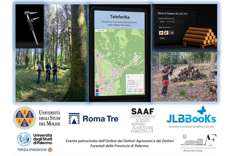 Progetto OpenDigiFor - digitalizzazione e informatizzazione open-source nel settore forestale: a Palermo la presentazione dei risultati