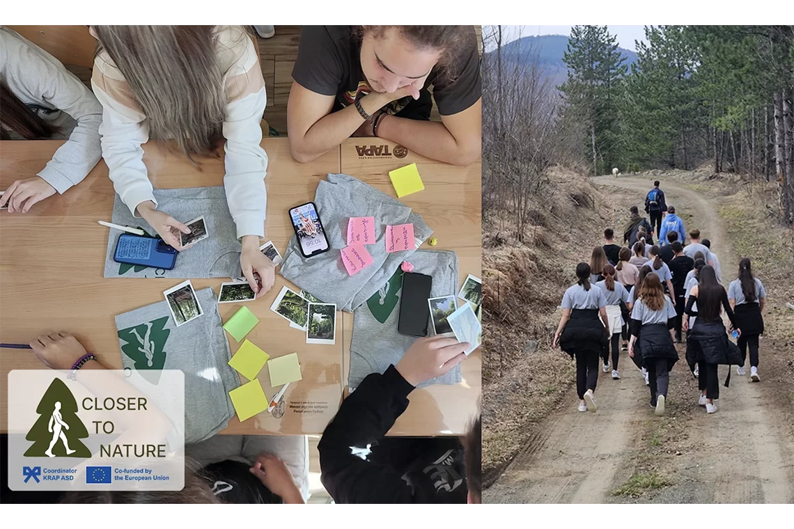 "Gli adolescenti stanno perdendo il contatto con il bosco: abbiamo provato a ricrearlo". L'educazione alla gestione forestale al centro di un progetto Erasmus