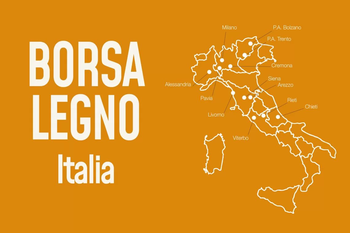 Borsa Legno 2025: prezzi aggiornati della legna da ardere in Italia