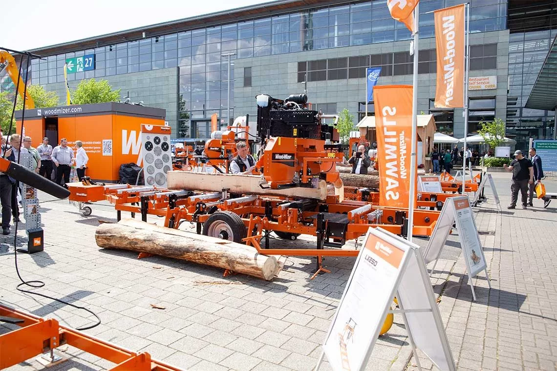 Wood-Mizer presenta le Tecnologie Avanzate per la Segagione e la Lavorazione del Legno a LIGNA 2025