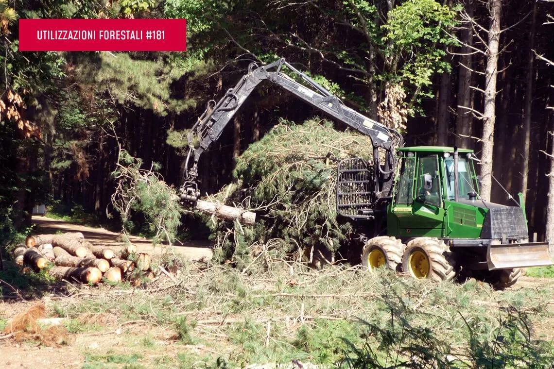 Come la disposizione delle cataste influenza la produttività del cantiere. Studio sull’esbosco con forwarder.