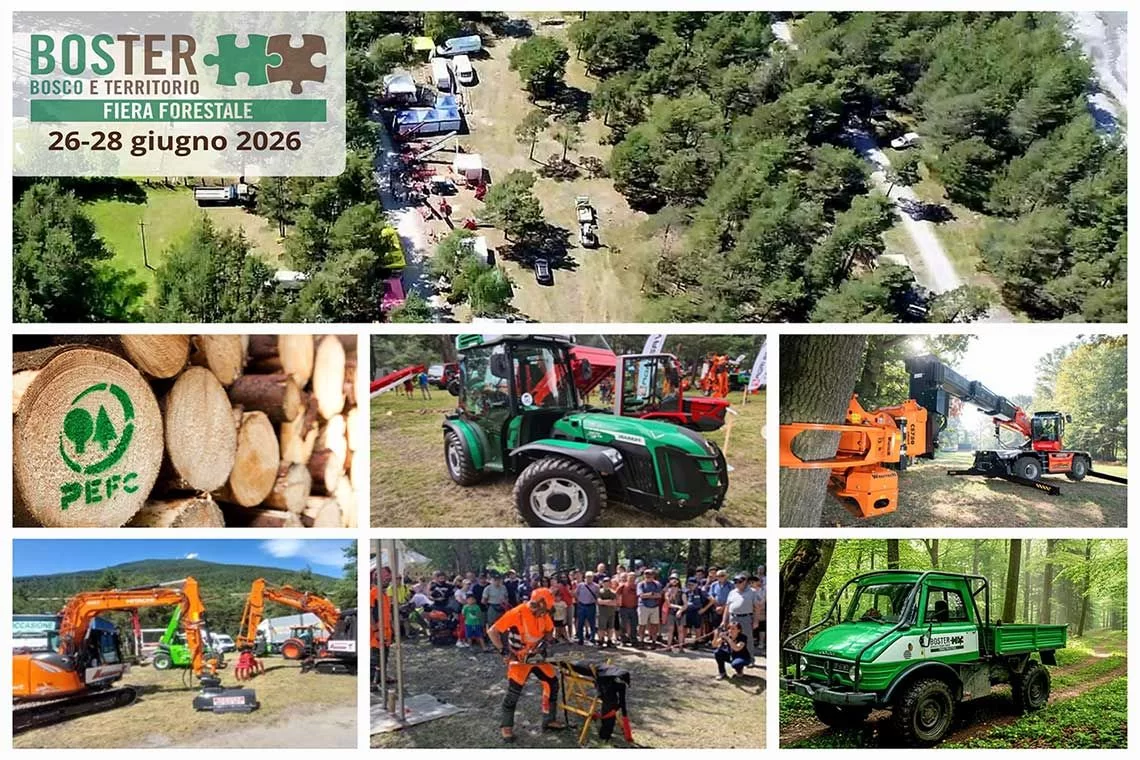 Fiera forestale “BOSTER”, Bosco &amp; Territorio