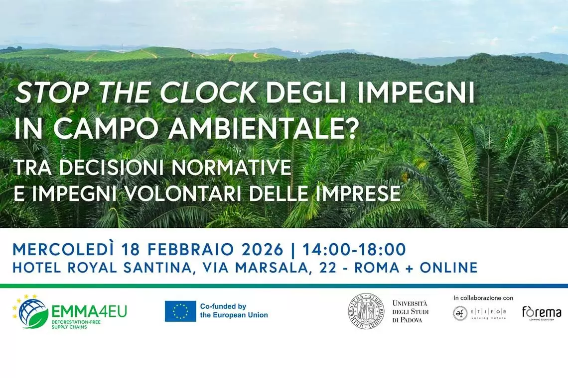 Un evento a Roma per discutere gli effetti dei ritardi nell’attuazione del Green Deal 