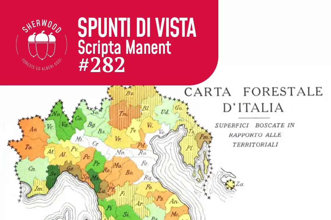 La Carta Forestale del Regno d’Italia del 1936