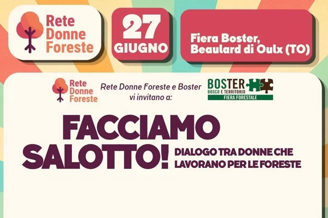 Facciamo salotto! Dialogo tra donne che lavorano per le foreste