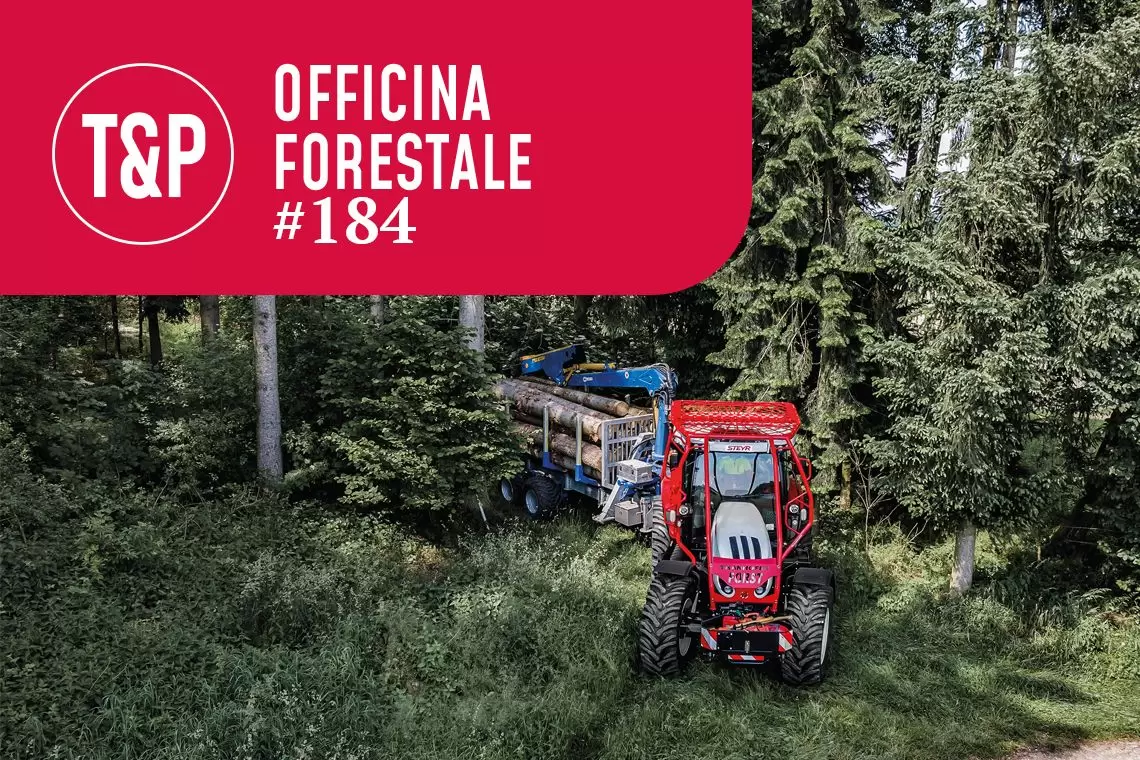 Styer Plus, presentato il trattore con allestimento specializzato forestale