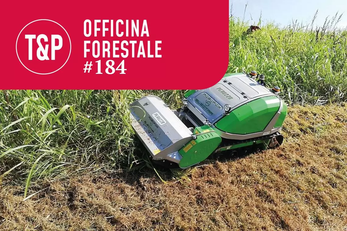 Trinciatrice 100% elettrica. Robofox Electra Peruzzo