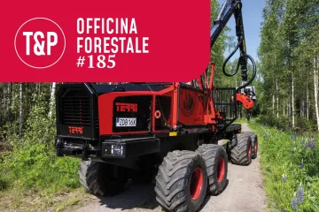 Nuova versione della combinata (harvester e forwarder) Terri 3CW