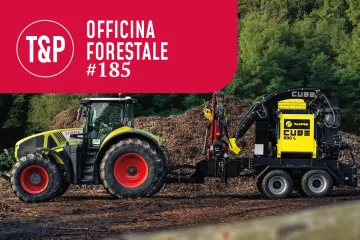 Tajfun esordisce nel settore delle biomasse con le nuove cippatrici Cube