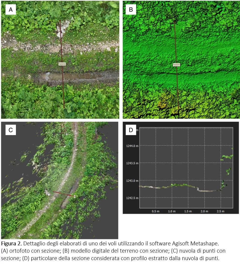 art.Ricognizione delle strade forestali droni Figura 2