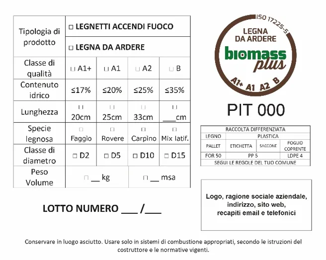 art.Legna da ardere confezionata 1