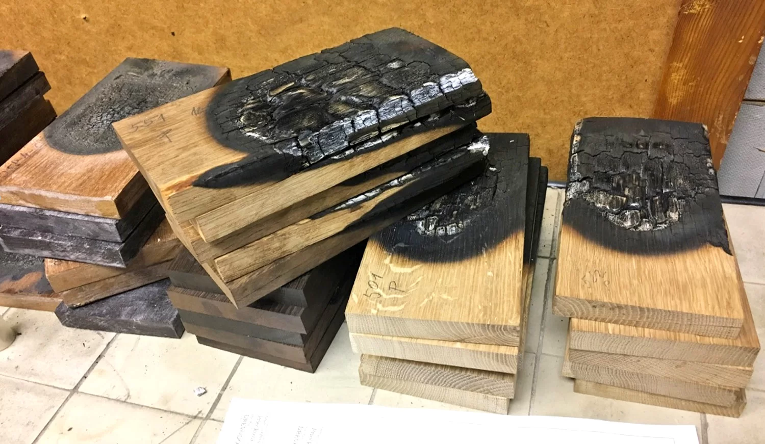 nw4 Legno trattato con igniritardanti naturali 3