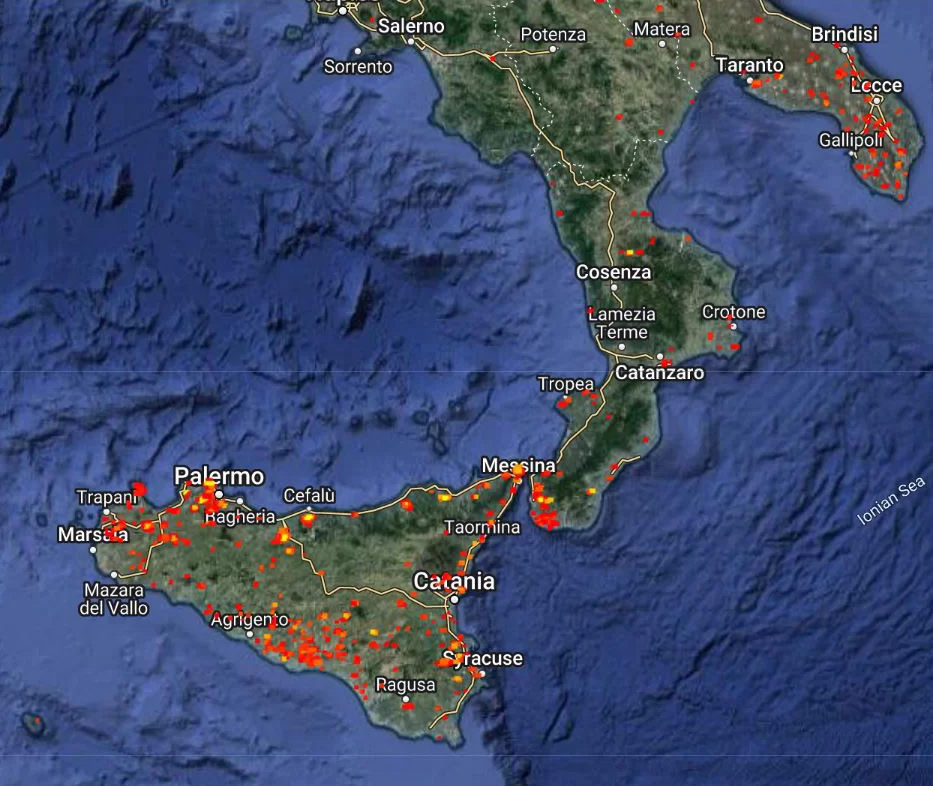 incendi google OK