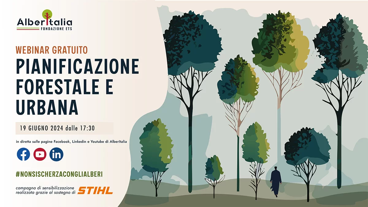 webinar pianificazioni forestale e urbana
